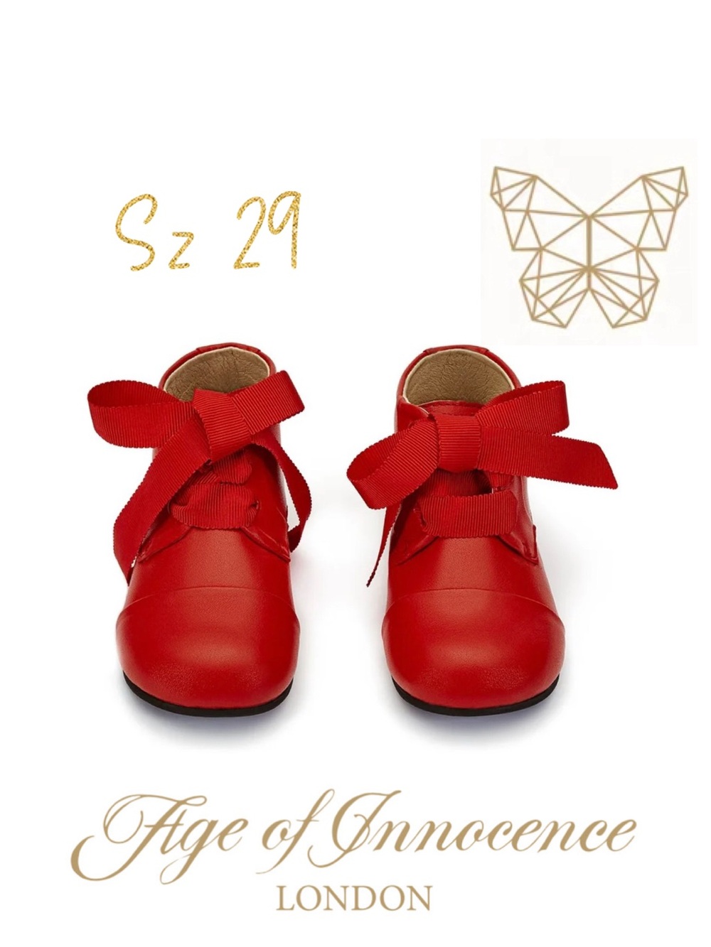 Age of Innocence size 29 JANE RED BOOTS